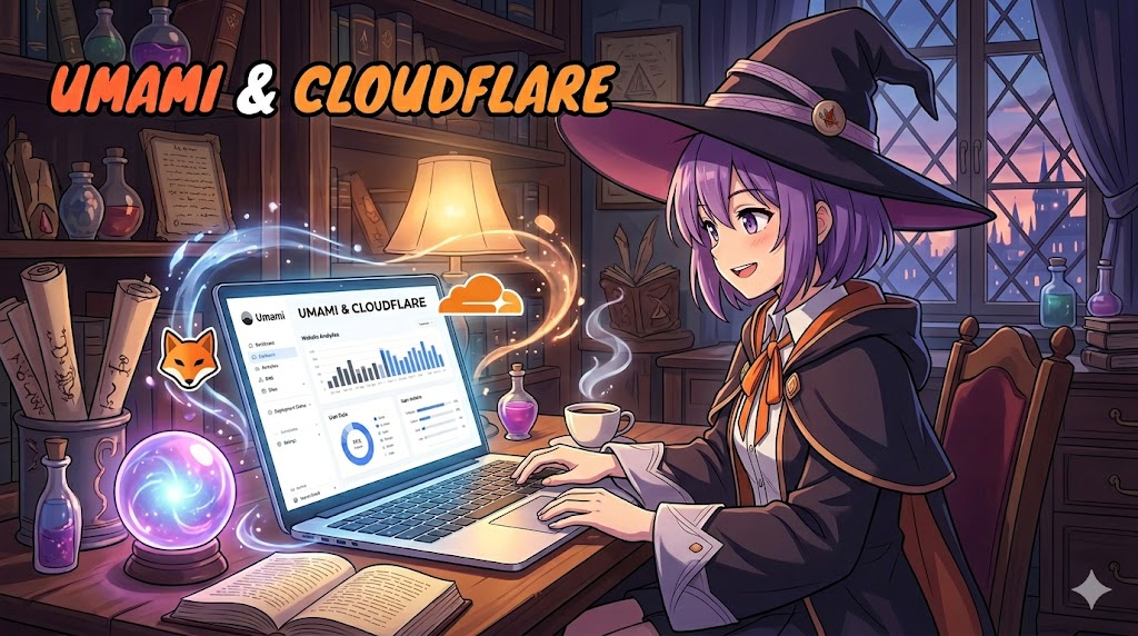 Umami和Cloudflare部署博客封面图